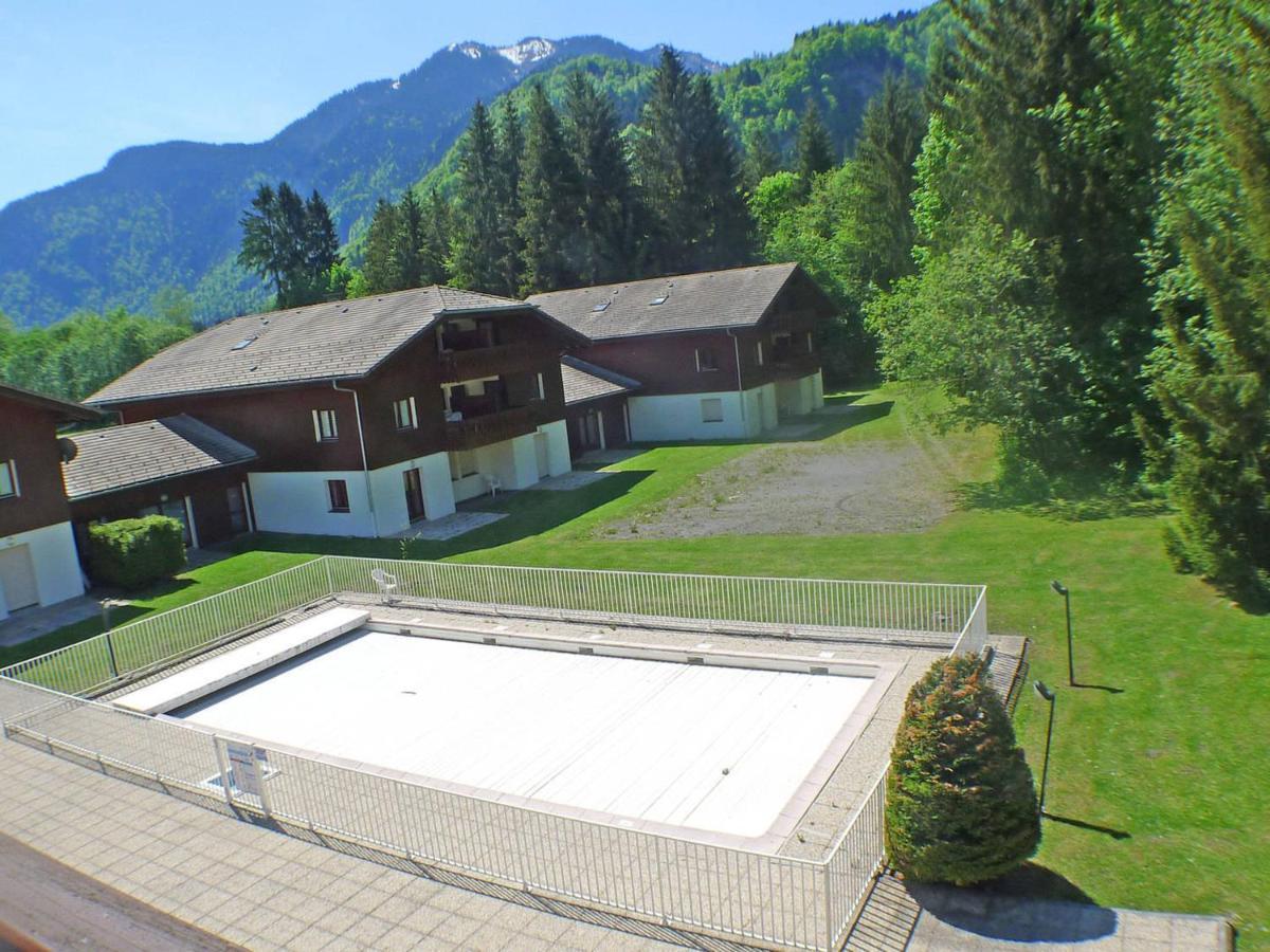 Appartement Cosy Avec Piscines, Parking Et Wifi A Samoens - Fr-1-629-32 Eksteriør billede