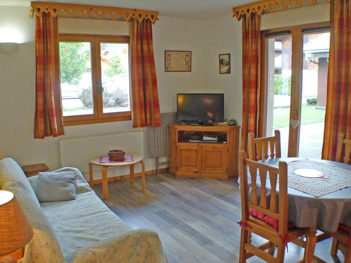 Appartement Cosy Avec Piscines, Parking Et Wifi A Samoens - Fr-1-629-32 Eksteriør billede